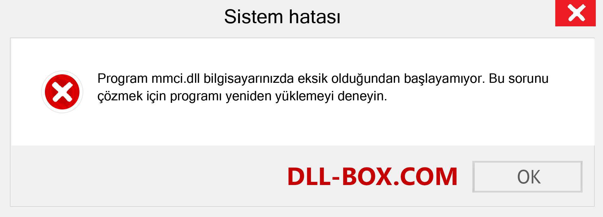 mmci.dll dosyası eksik mi? Windows 7, 8, 10 için İndirin - Windows'ta mmci dll Eksik Hatasını Düzeltin, fotoğraflar, resimler